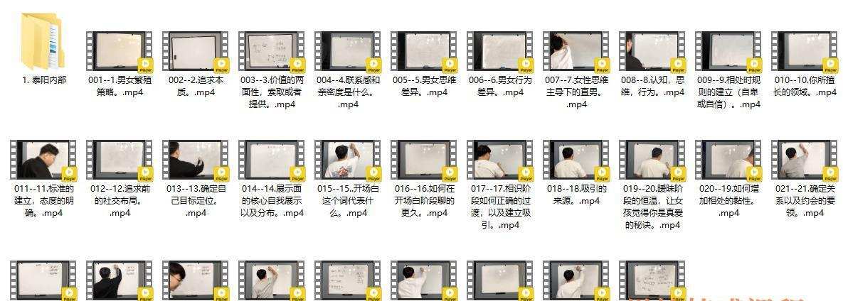 男性情感课程《情圣进阶提升课》