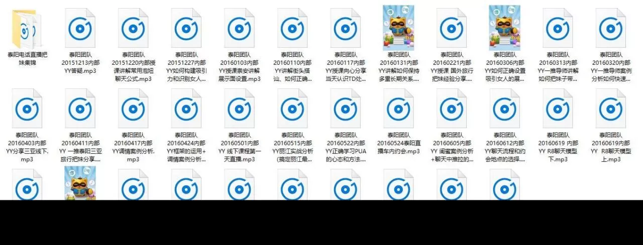 PUA课程《泰阳团队VIPYY课程》