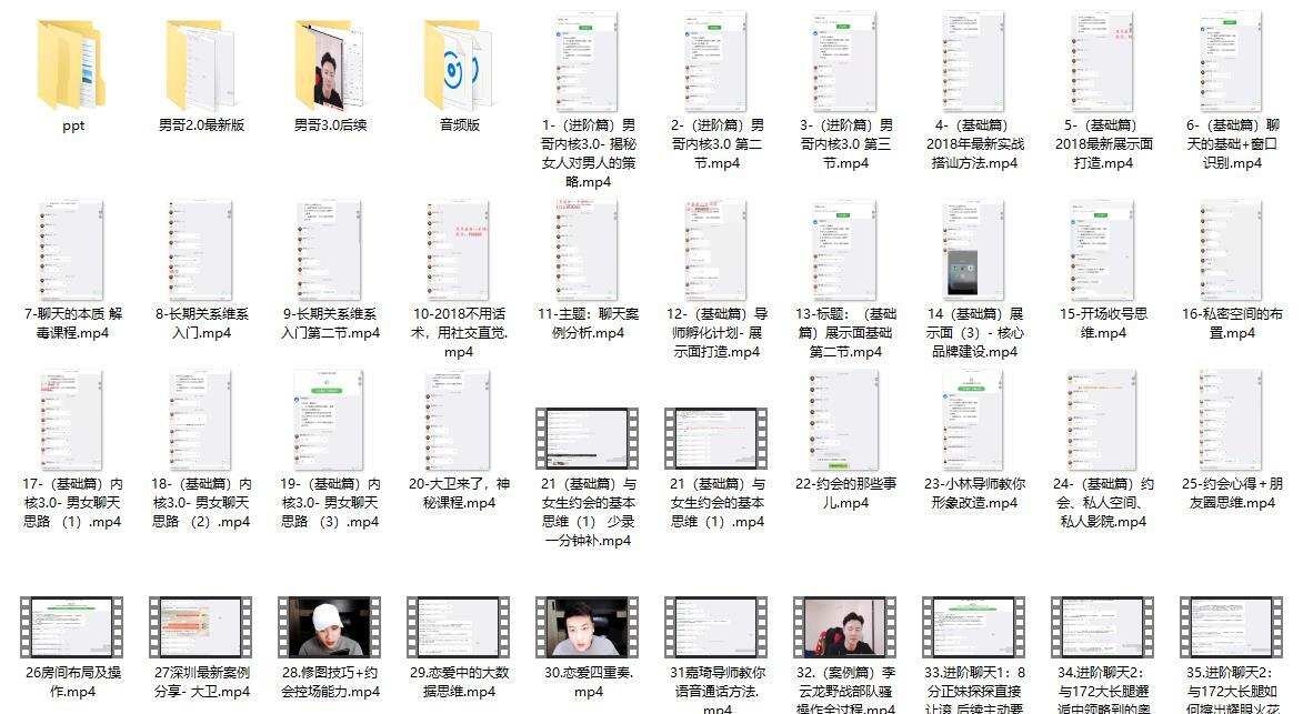 男哥门徒3.0课程