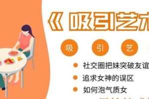 精品泡学课程《吸引艺术》