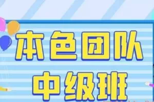 本色团队中级班