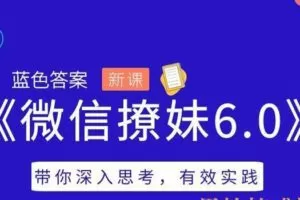 蓝色答案-微信撩妹6.0