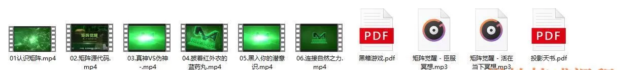 真爱之门《矩阵觉醒》课程简介