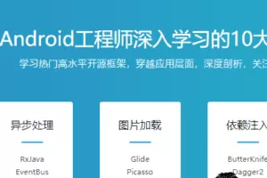 Android高级面试 10大开源框架源码解析