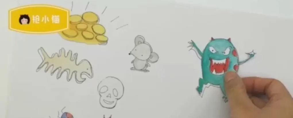 抢小猫风靡美国创意美术（完结）