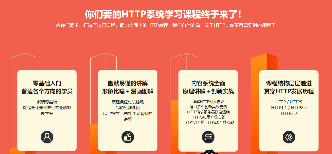 大话Http协议 漫画+图解打造高中生也能学会的编程基础课程