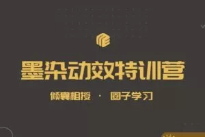 墨染UI动效特训营第11期【2020年5月已结课】