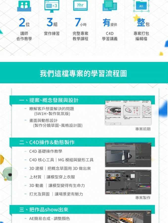 从专案开始带你学习C4D 从专案开始带你学习C4D
