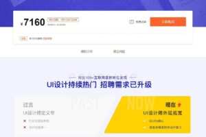 UI设计师全链路实战班2020年【画质高清】