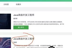 微专业-Java高级开发工程师|课件齐全【价值8399元】|2021年