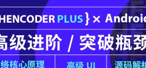 扔物线 HenCoder Plus-Android高级开发瓶颈突破系列课|完结无秘