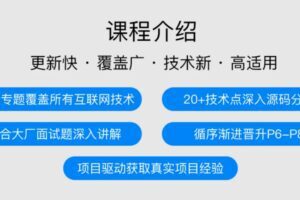 图灵-JAVA互联网架构师五期价值12880元2022年