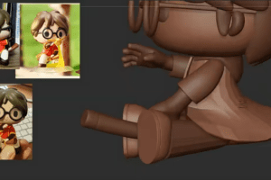 尹大大zbrush训练营2022年4月结课第2期【画质高清有素材】