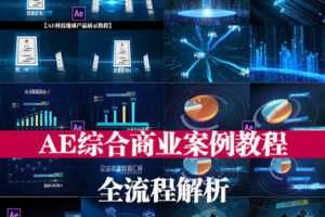 17感课堂AE综合商业案例【画质超清有素材】