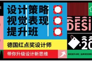 设计策略 视觉表现提升班2020年07月新课（完整不加密画质高清）