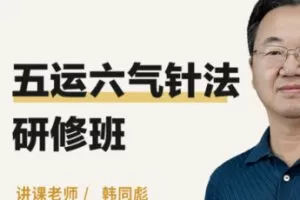 【99[红包]·S1348五运六气针法研修班（精品课程）】