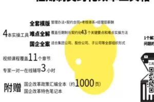 【399[红包]·S1746任期制契约化工具箱】