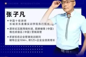 【25[红包]·S0404资源整合策略与技巧——让企业弯道超车[张子凡]】