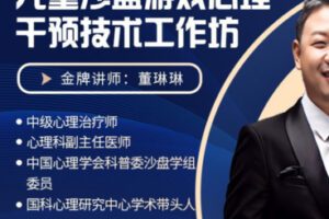 【60[红包]·S2640儿童沙盘游戏心理干预技术工作坊】