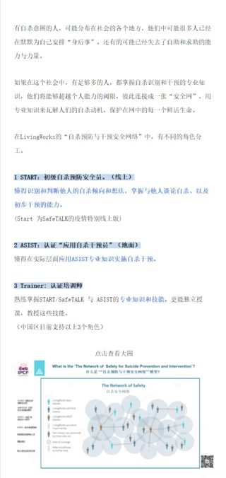 【18[红包]·S2737START“自杀预防与干预安全网络” 国际认证课程】