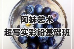 【捐赠29.9[红包]·《阿妹艺术学院-阿妹艺术——彩铅基础2020》】