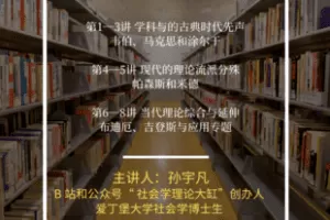 【捐赠29.9[红包]·《Z5874-社会学理论大缸-社会理论体系精读2022年暑期班》】 【原版无水印】