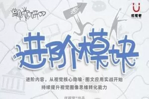 【捐赠价49.9[红包]·《优视觉-《进阶模块》隐喻·图文应用·视觉核心实战》】