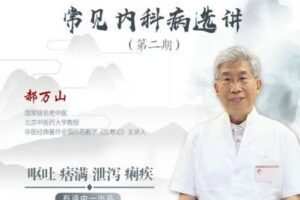 【捐赠9.9[红包]·《Z1575-医身学堂-郝万山常见内科病选讲-第二期》】