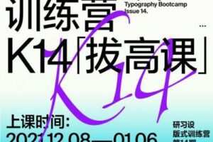 【捐赠39.9[红包]·《Z1582-研习设-【非卖品】K14训练营拔高课》】