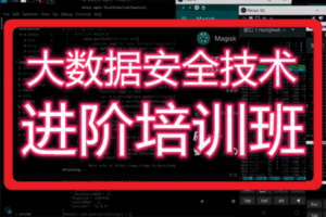 【捐赠99.9[红包]·《Z6175-大数据安全进阶培训班》】 【原版无水印】