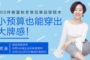 【捐赠9.9[红包]·《Z6553-lizhi-100件春夏秋冬常见单品穿搭术，小预算也能穿出大牌感！》】 【原版无水印】