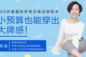 【捐赠9.9[红包]·《Z6553-lizhi-100件春夏秋冬常见单品穿搭术，小预算也能穿出大牌感！》】 【原版无水印】