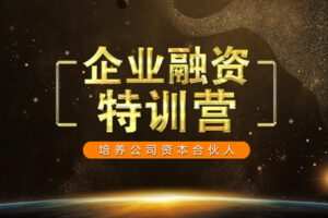 【捐赠89.9[红包]·《Z6845-加一学堂-企业融资特训营，培养公司资本合伙人》】 【原版无水印】