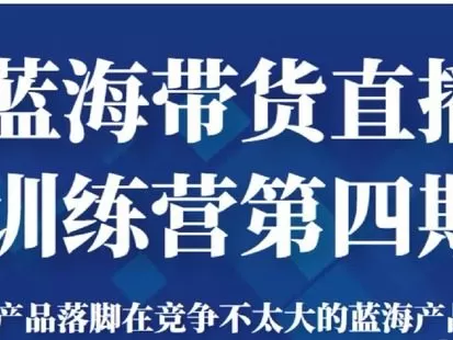 【捐赠29.9[红包]·《D0463-【盗坤】第四期蓝海带货直播训练营》】 【原版无水印】