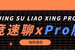 瑞恩《竞速聊x》Pro版