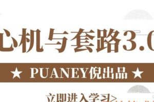 PUANEY倪《心机与套路3.0》