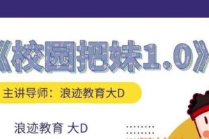 浪迹教育大D《校园把妹1.0》