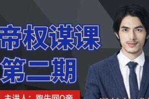 Q帝权谋课第2期