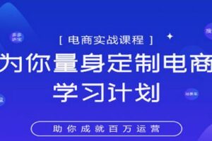 淘宝运营实战宝典鑫老板电商精品小课，为你量身定制电商学习计划