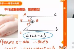 潘佳生 初一数学2021年寒假系统班