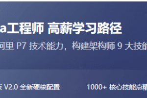 拉钩-java高级工程师高薪训练营05期|完结无秘