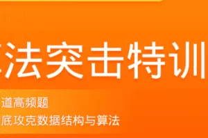拉钩-算法突击训练营|2021年价值2298元|完结无秘