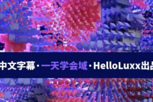 跟大神一天学会域 HelloLuxx 【画质高清中文字幕】