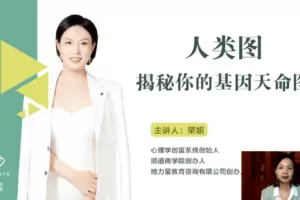 荣姐《人类图解读师》人类图揭秘你的基因天命图