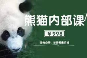 绅士派《熊猫内部课 高分心得2.0》