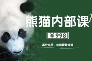 绅士派《熊猫内部课 高分心得》1.0