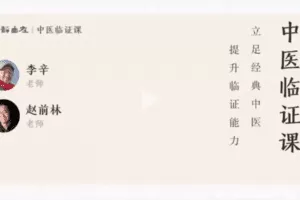 李辛·赵前林《中医临证课》