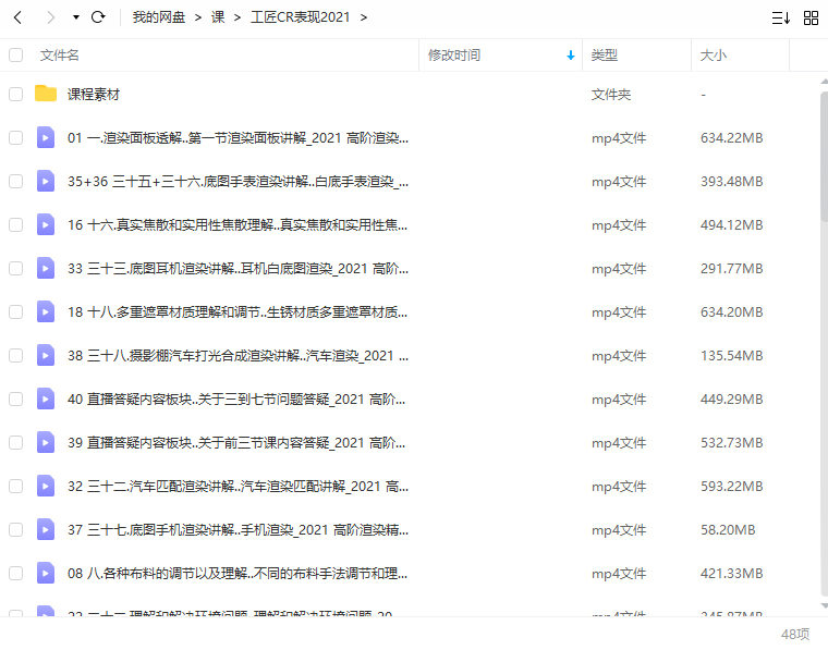 工匠CR表现2021年【画质不错有大部分素材】