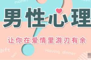 【199[红包]·S0991男性心理—直播课】