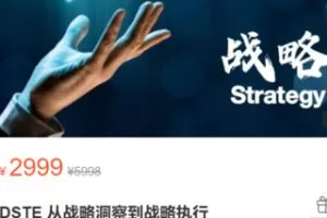 【70[红包]·S2950DSTE 从战略洞察到战略执行】